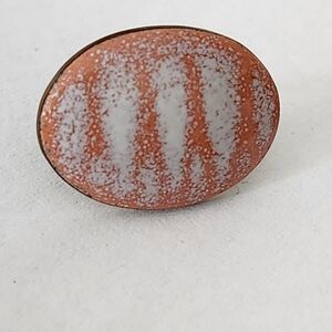 Enamel Stud Style Earrings